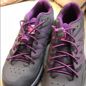 North face hiking shoes.